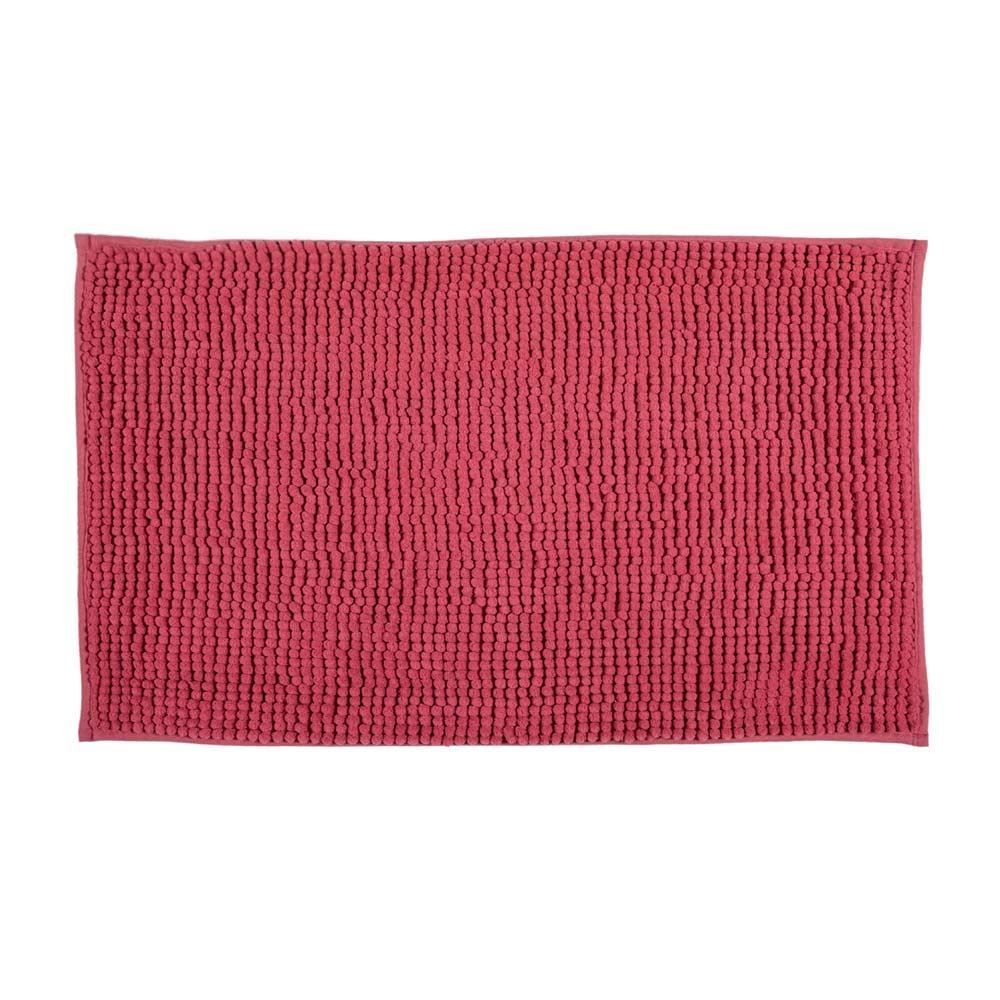 Tapete Dobby 45X70cm Para Banheiro Finecasa - Rosa