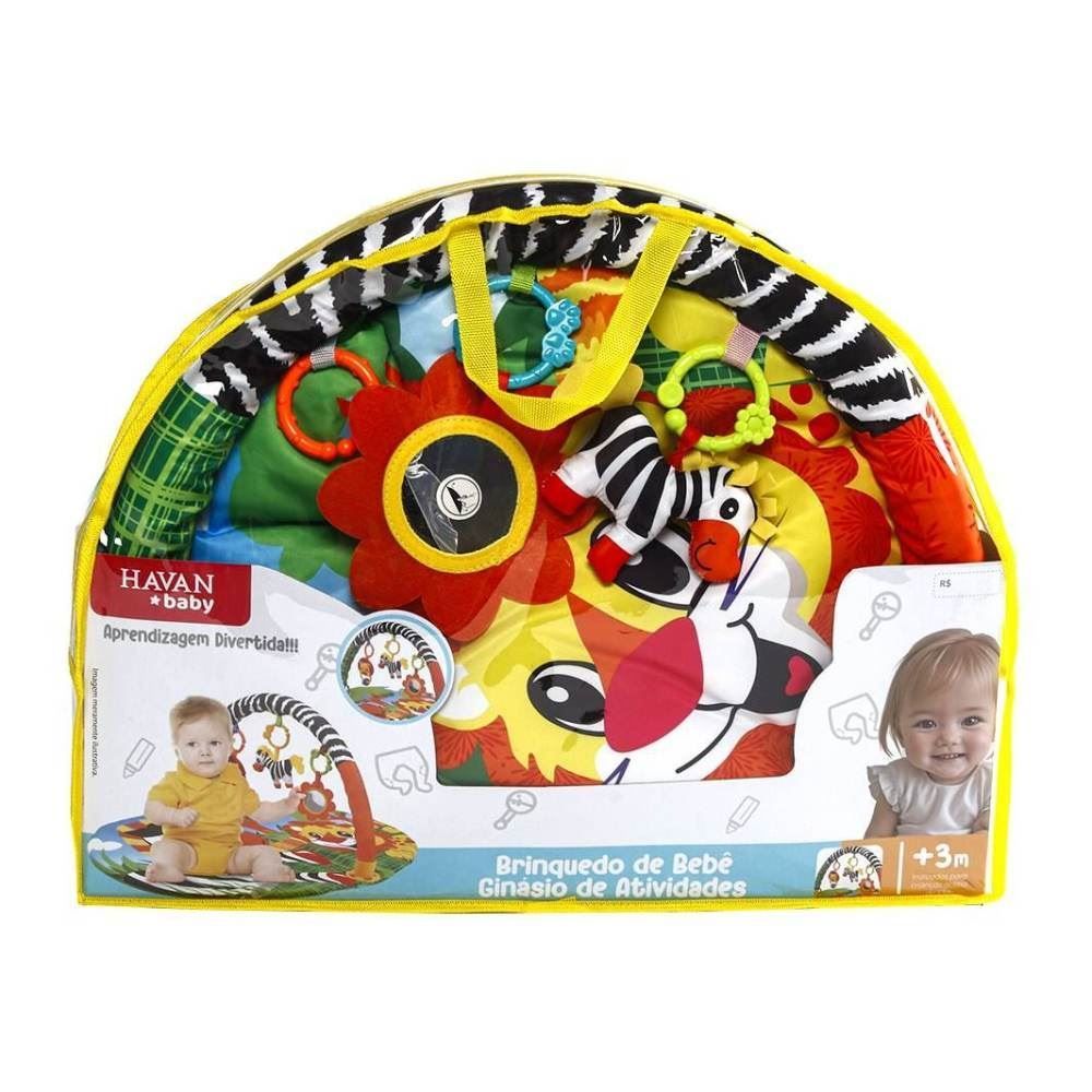 Tapete Ginásio De Atividades Infantil Havan Toys - Laranja