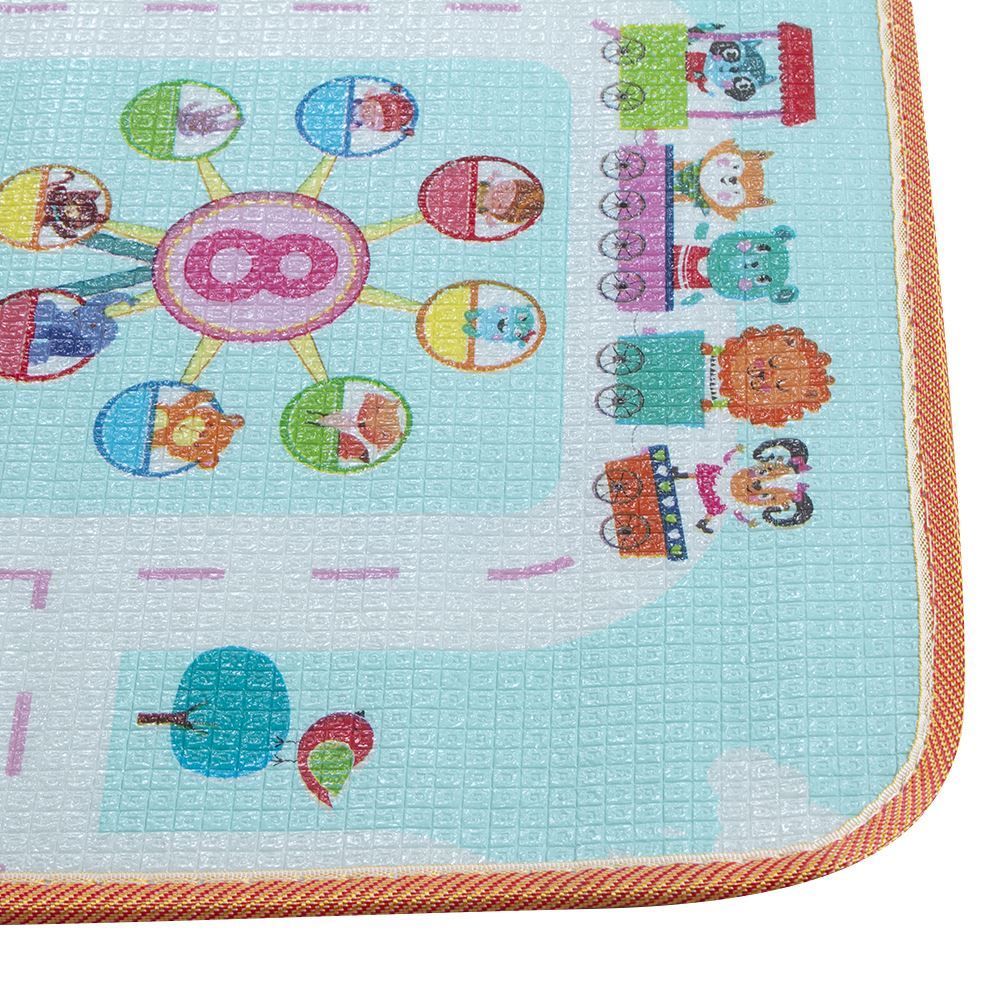 Tapete Infantil 1,80X1,20 M Criativo Havan Casa - Pista Azul