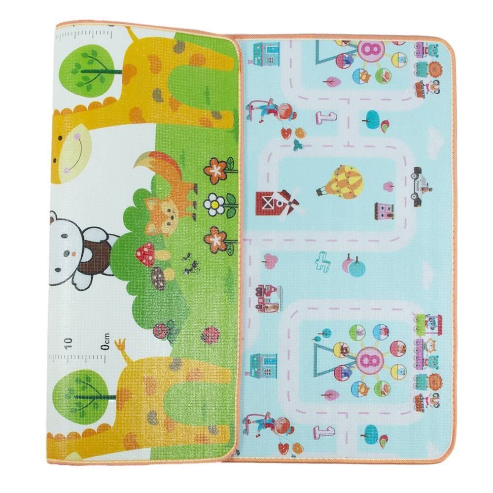 Tapete Infantil 1,80X1,20 M Criativo Havan Casa - Pista Azul