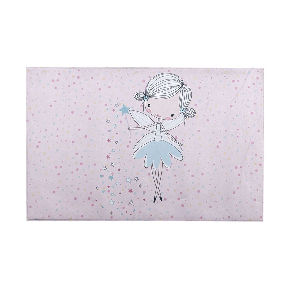 Tapete Para Quarto Infantil 80X125 Cm Havan Casa - Fada