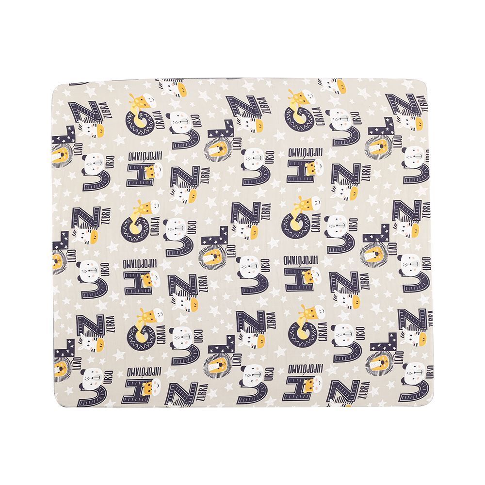 Tapete Infantil Estampado 1,30X1,50 M Havan Casa - Abc Safari