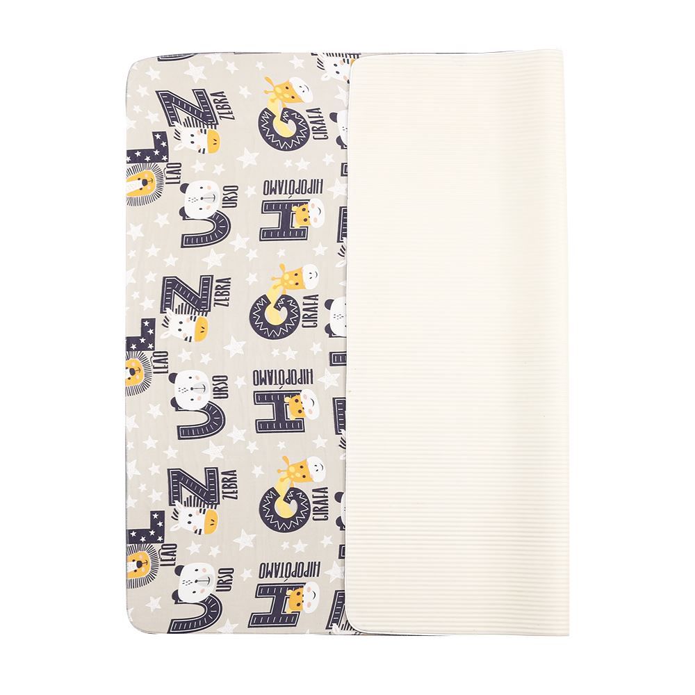Tapete Infantil Estampado 1,30X1,50 M Havan Casa - Abc Safari