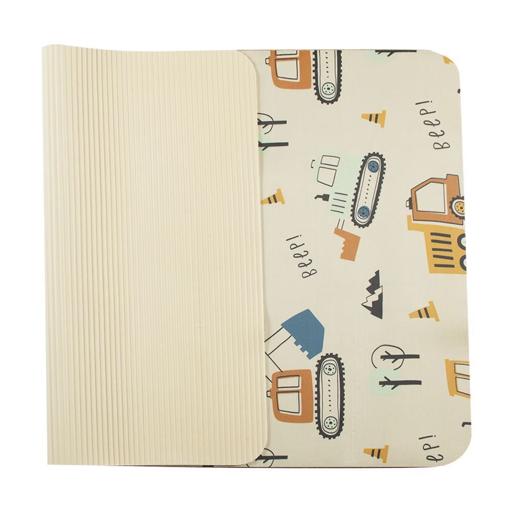 Tapete Infantil Estampado 80X120 Cm Havan Casa - Bege Trator