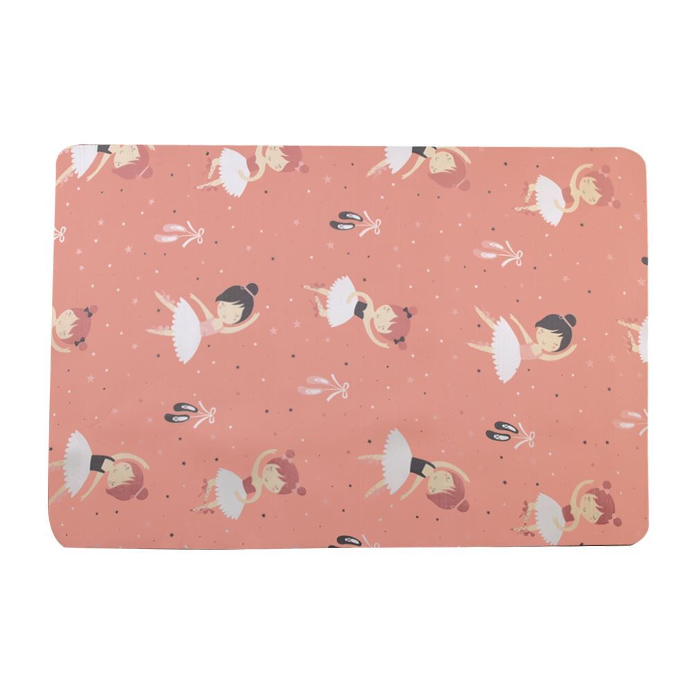 Tapete Infantil Estampado 80X120 Cm Havan Casa - Rosa Sapatilha