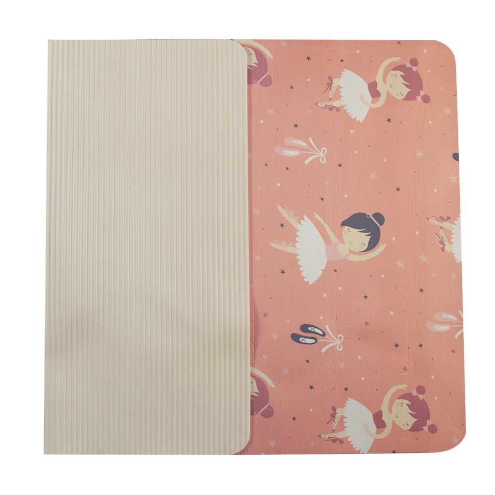 Tapete Infantil Estampado 80X120 Cm Havan Casa - Rosa Sapatilha