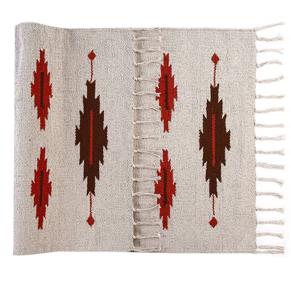 Tapete Para Quarto E Sala Kilim 50X80 Cm Havan - Natural Terracota TI