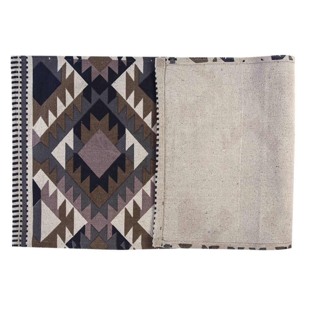 Tapete Para Cozinha Ladrilho 50X120 Cm Havan Casa - Étnico Cinza