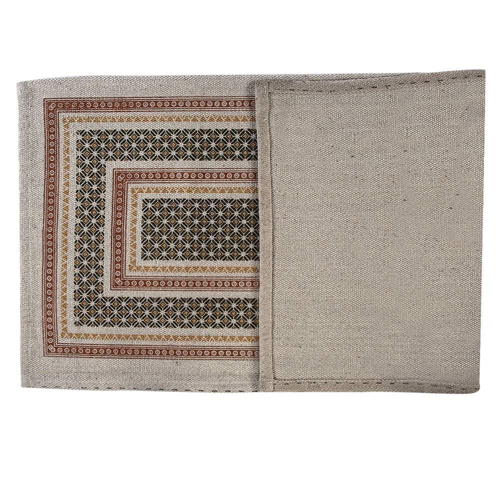 Tapete Para Cozinha Ladrilho 50X120 Cm Havan Casa - Moldura Bege