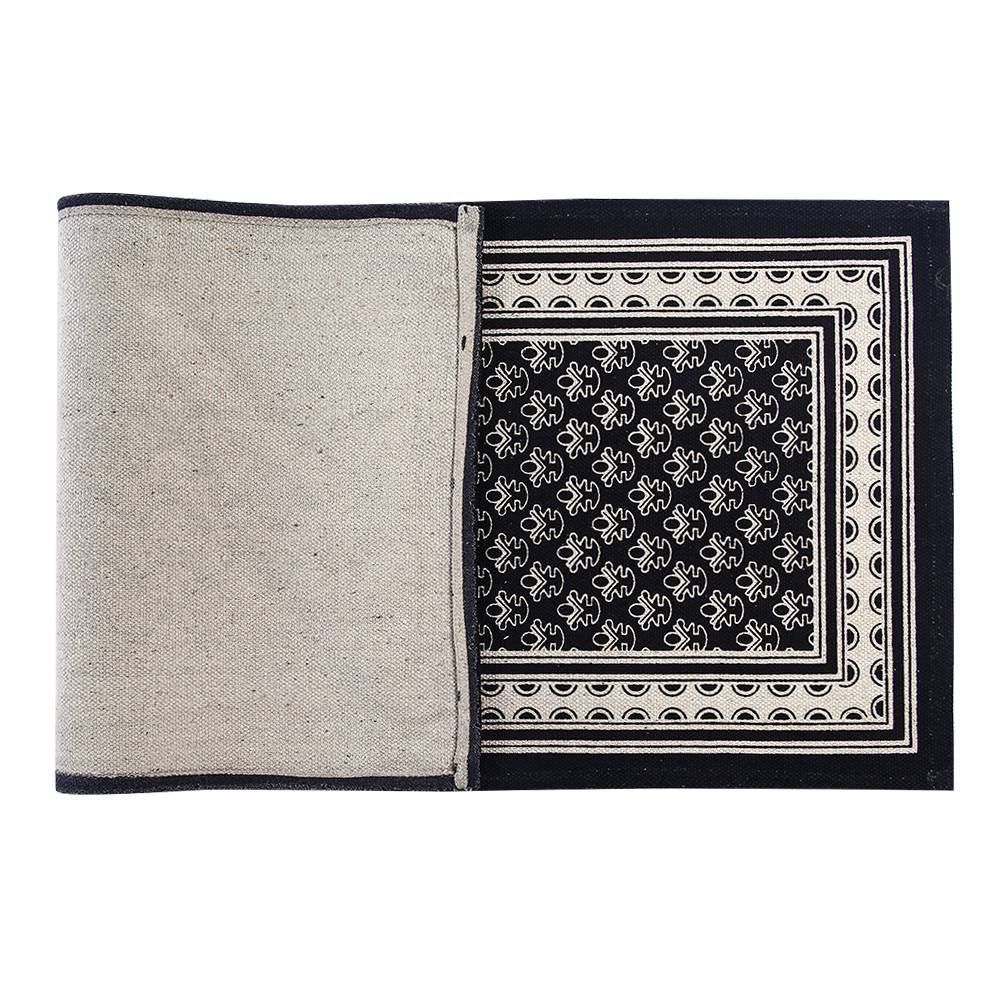 Tapete Para Cozinha Ladrilho 50X120 Cm Havan Casa - Moldura Preto 