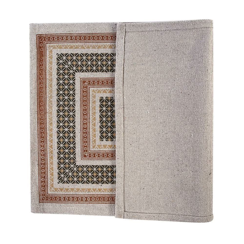 Tapete Para Quarto Ou Sala Ladrilho 50X80 Cm Havan - Moldura Bege