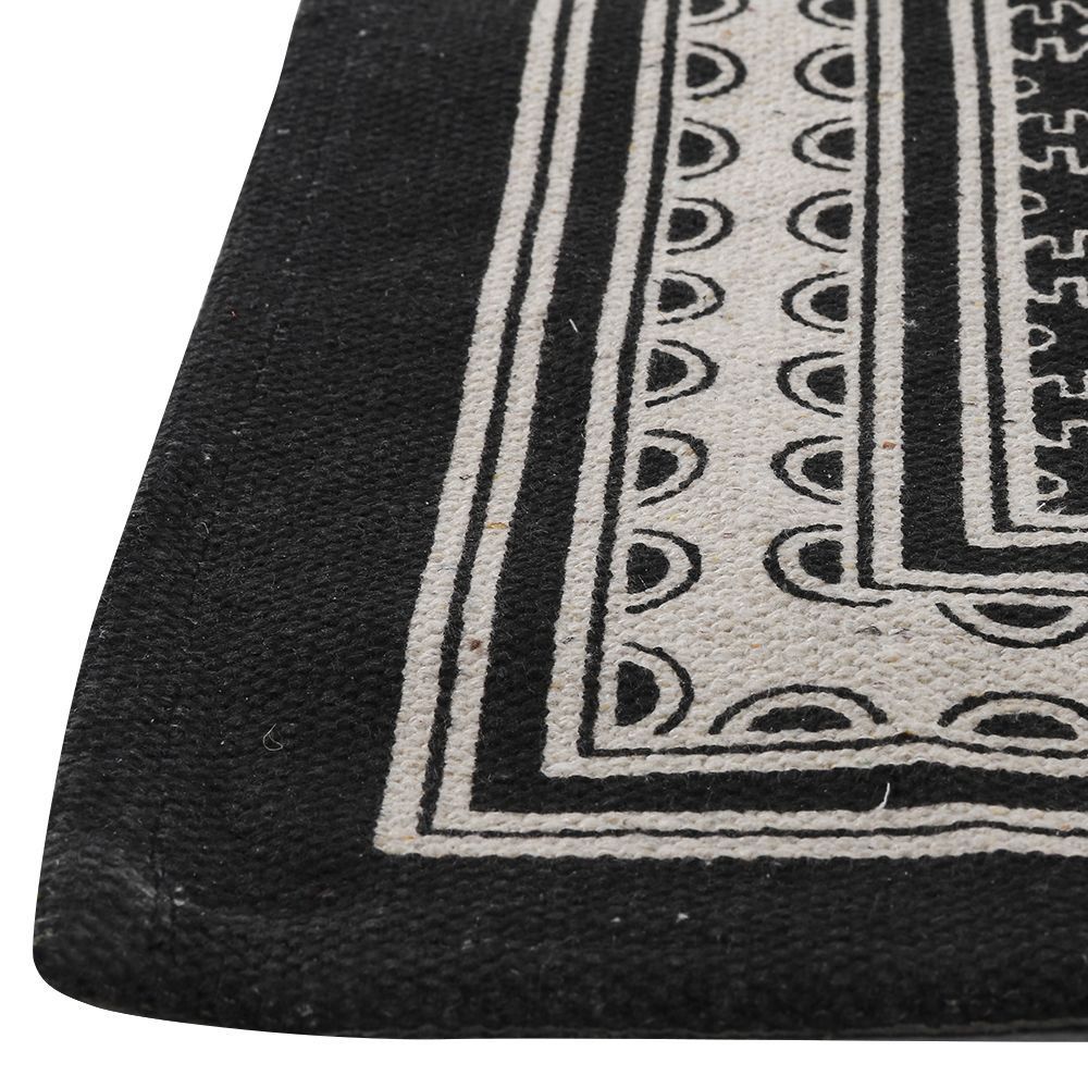Tapete Para Quarto Ou Sala Ladrilho 50X80 Cm Havan - Moldura Preto