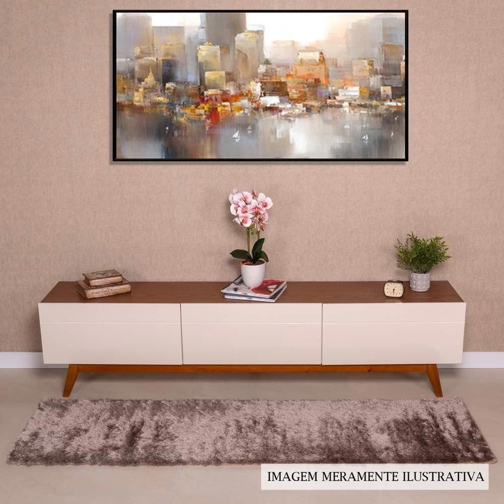 Tapete Lisboa 57X2,20M Para Quarto E Sala Havan - Taupe