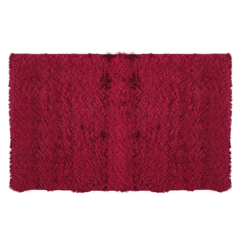 Tapete para Quarto e Sala 80Cmx1,50 m Lisboa Havan Casa - Merlot