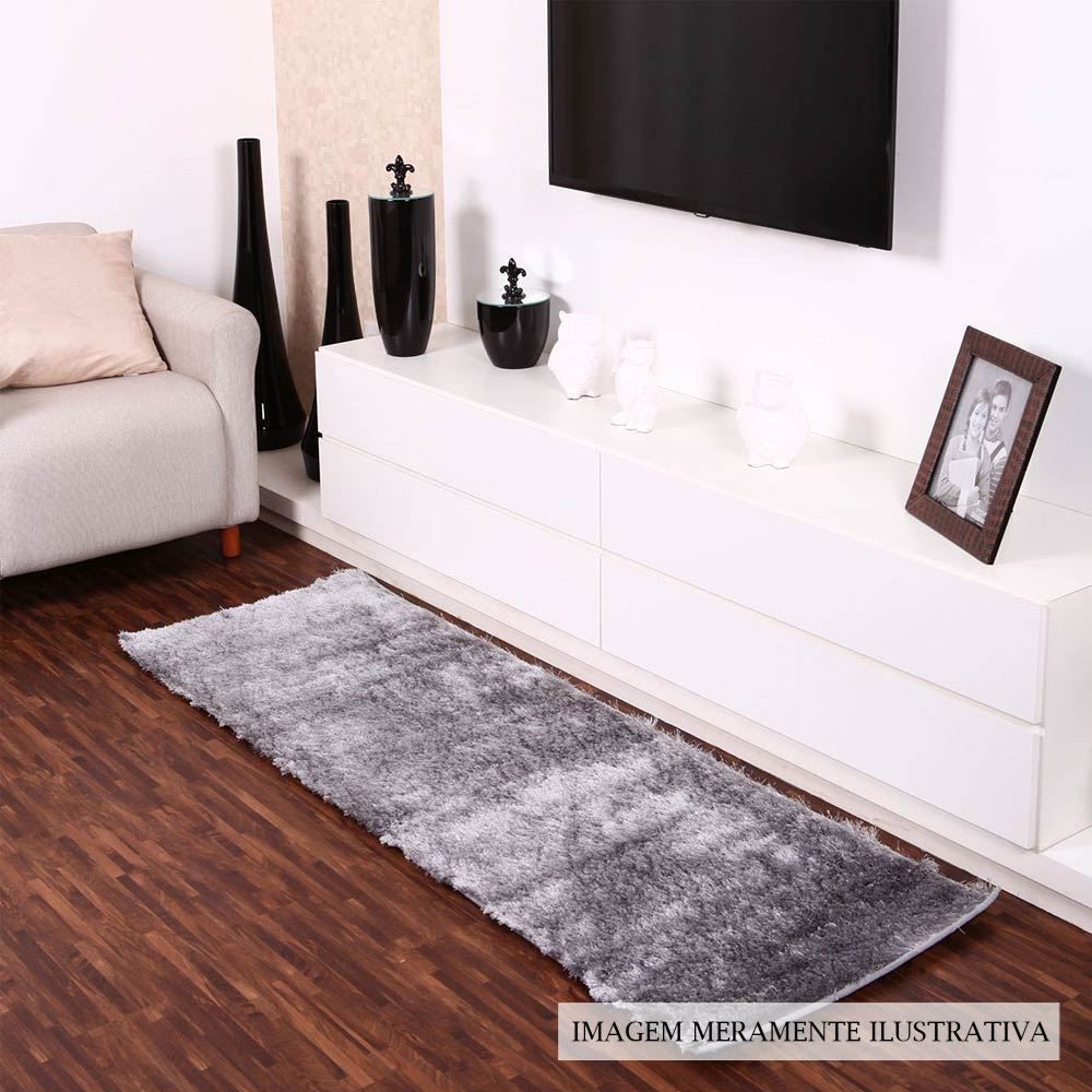 Passadeira Quarto E Sala Lisboa 0,80X2,50 M Havan - Cinza