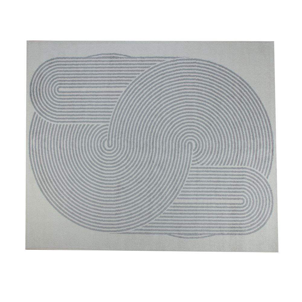 Tapete Para Quarto E Sala 2,00X2,50 M Lotus Havan Casa - Cinza Design