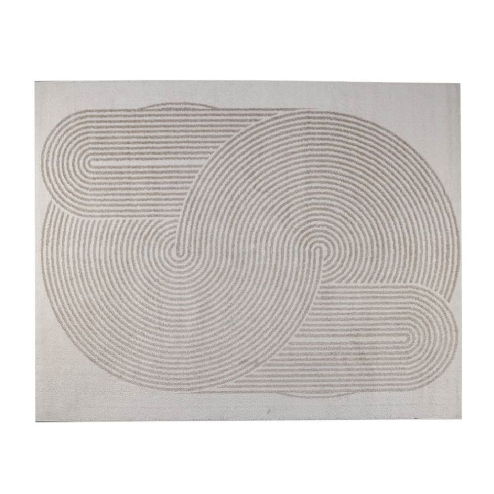 Tapete para Quarto e Sala 2,00X2,50 m Lotus Havan Casa - Bege Design