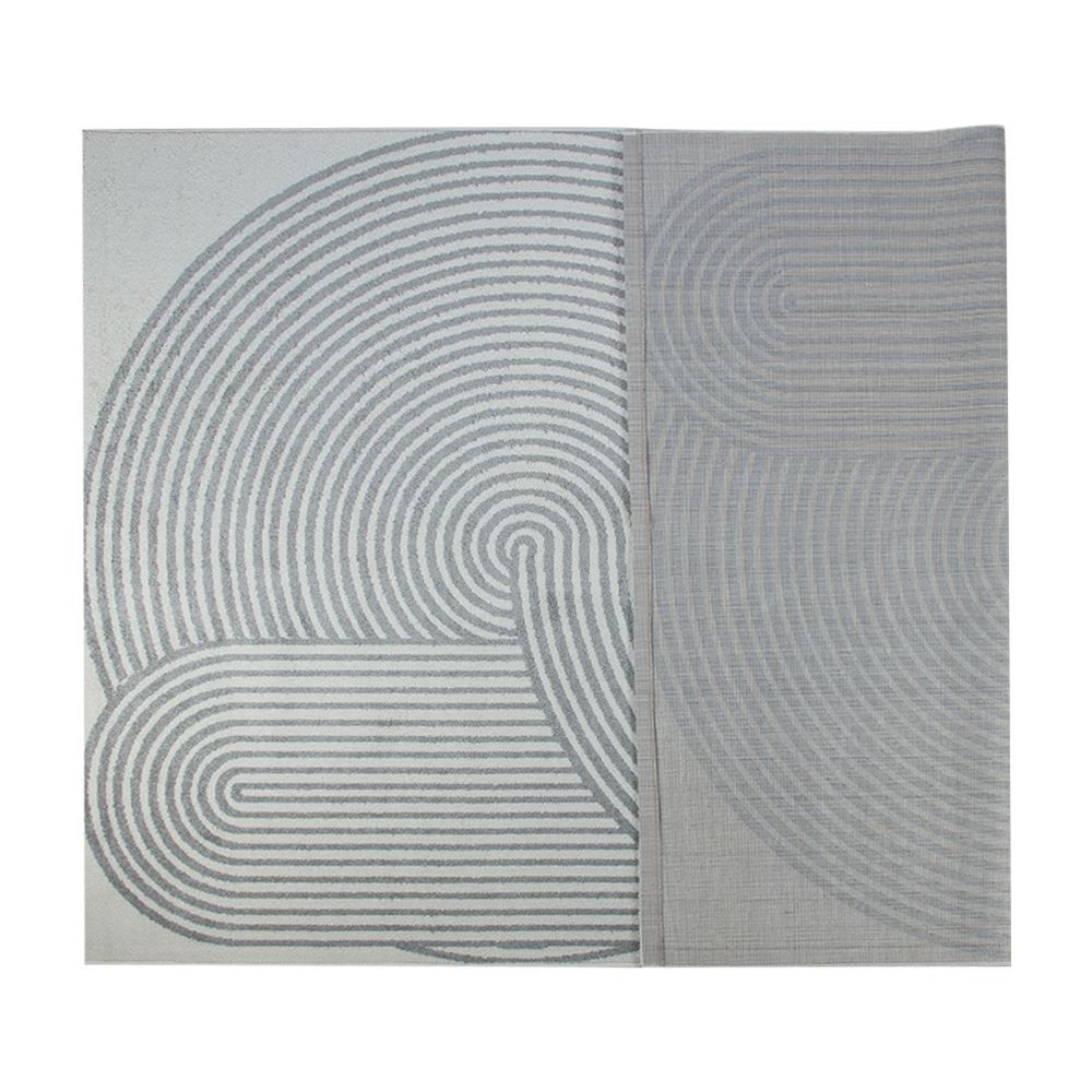 Tapete Para Quarto E Sala 2,00X3,00 M Lotus Havan Casa - Cinza Design