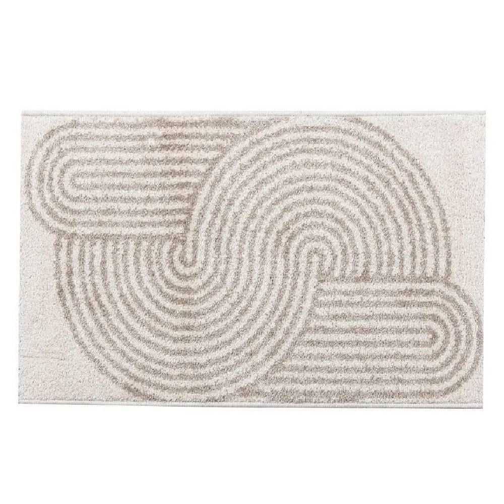 Tapete para Sala e Quarto 80Cmx1,50 m Lotus cm Havan Casa - Bege Design