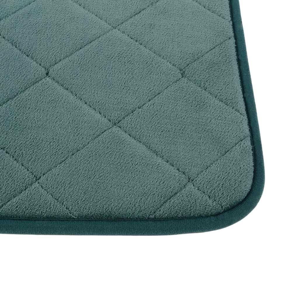 Tapete para Banheiro 50X80 cm Majestic Havan Casa - Verde Malaquita