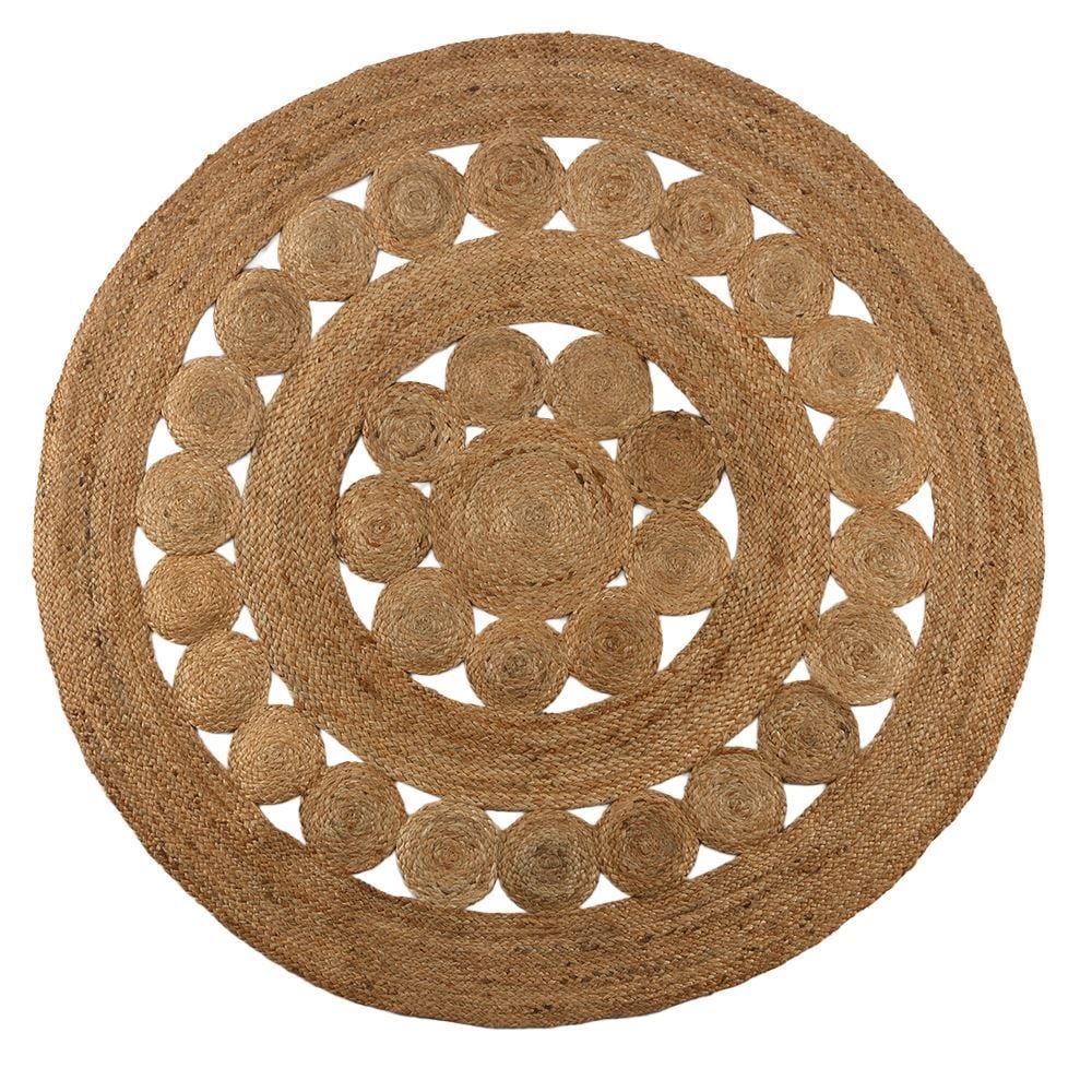 Tapete Malta 1,50 m Vazado Redondo Havan Casa - ST70341