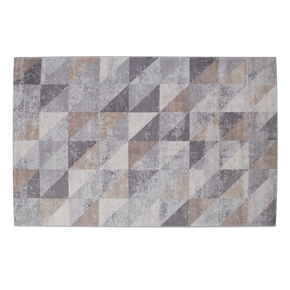 Tapete Nirvana 1,40X2,00M Havan - Cinza/Bege