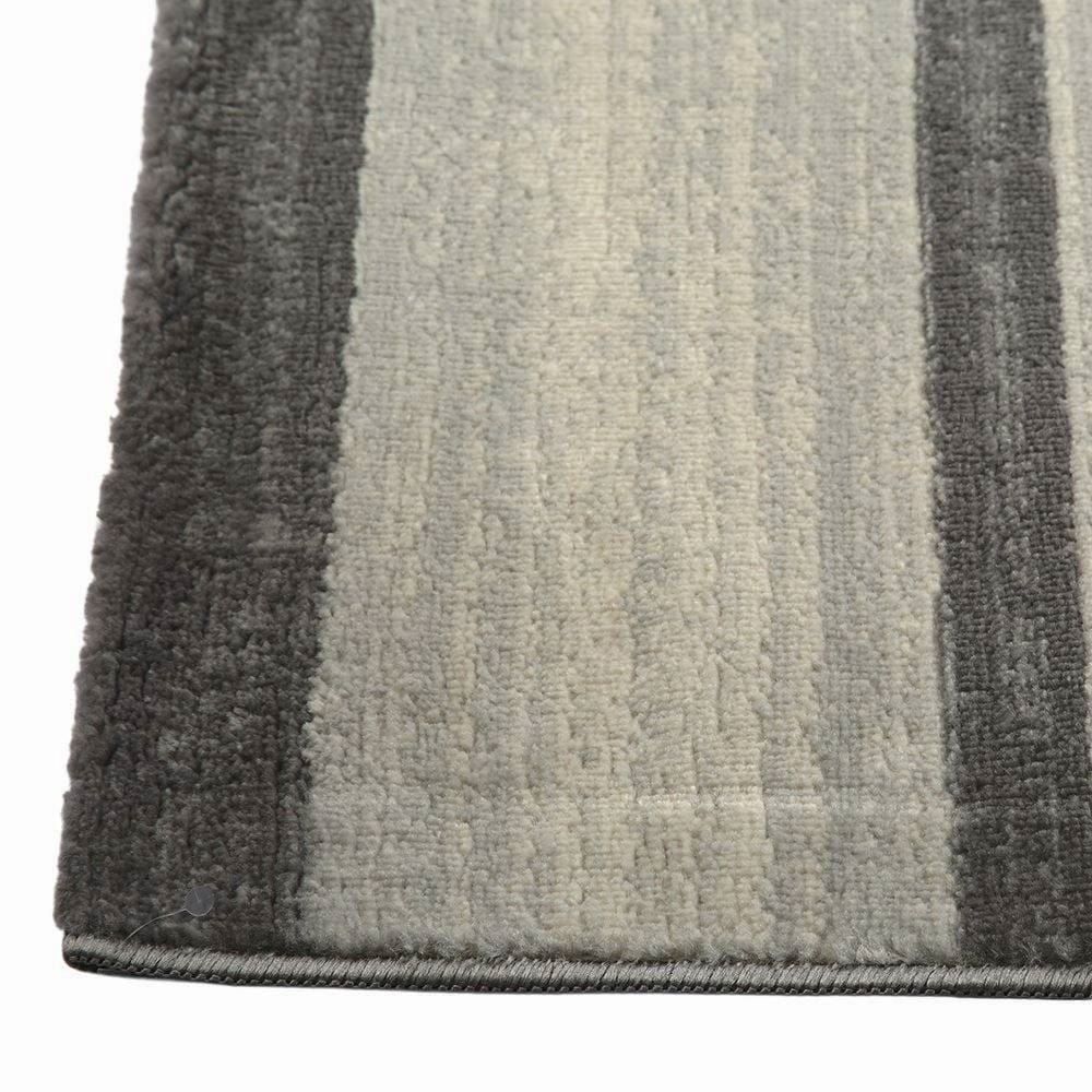 Tapete para Quarto e Sala 2,00X3,00 m Nirvana Havan Casa - Cinza Listras