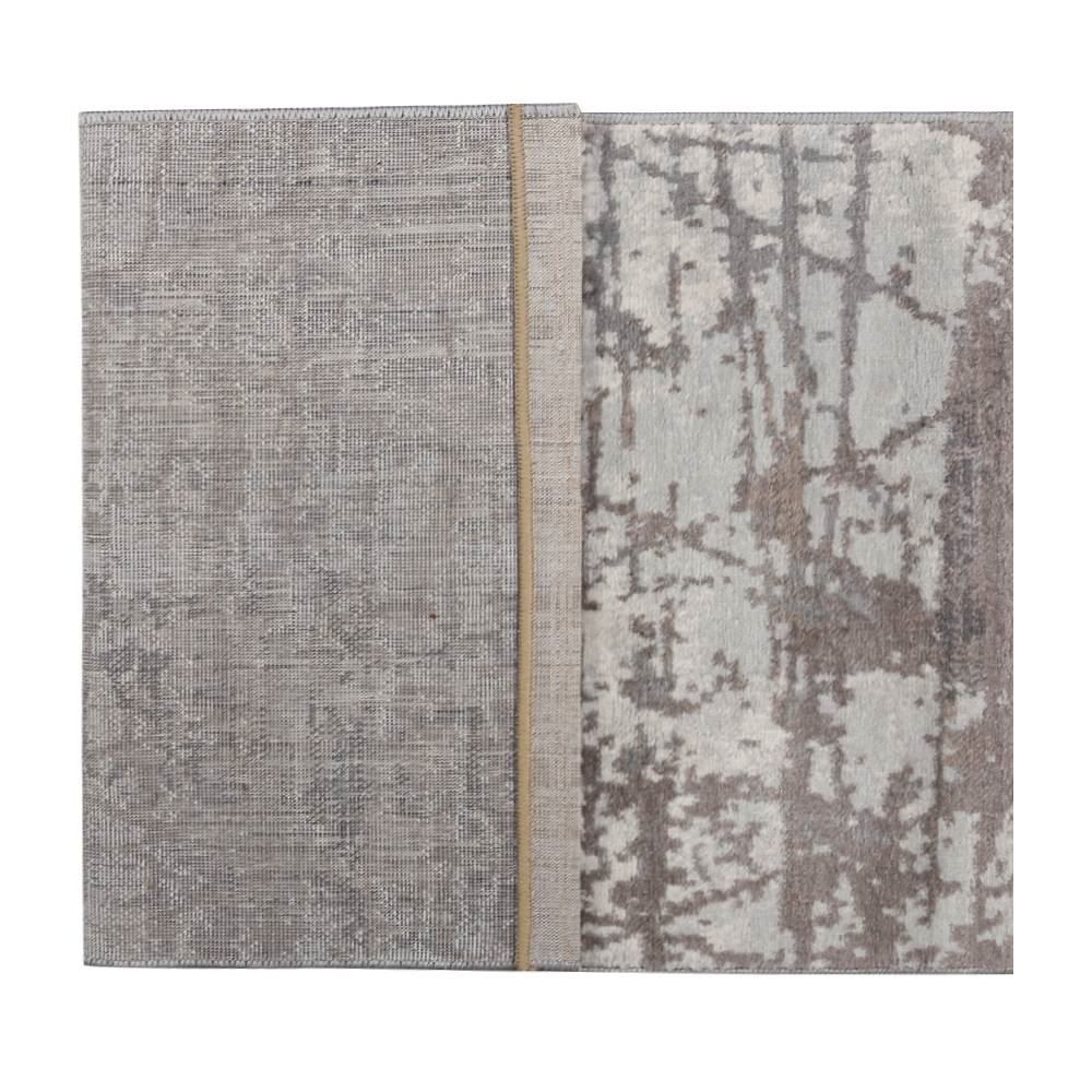 Tapete Para Quarto Ou Sala 0,60X1,00M Nirvana Havan Casa - Losangos Cinza E Bege