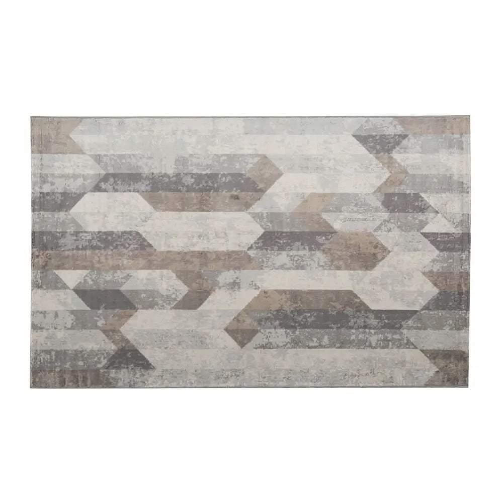 Tapete para Quarto Ou Sala 60Cmx1,00 m Nirvana Havan Casa - Cinza Geométrico