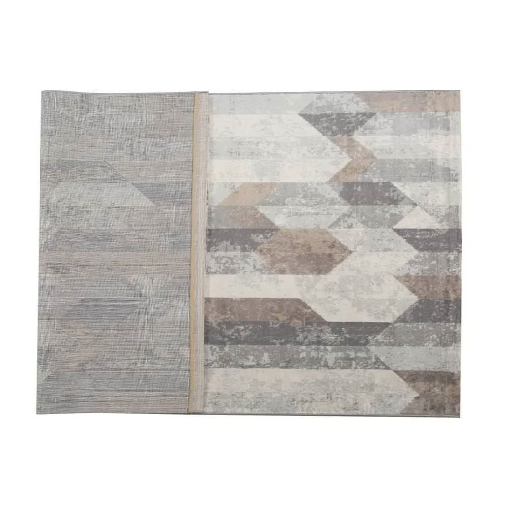 Tapete para Quarto Ou Sala 60Cmx1,00 m Nirvana Havan Casa - Cinza Geométrico