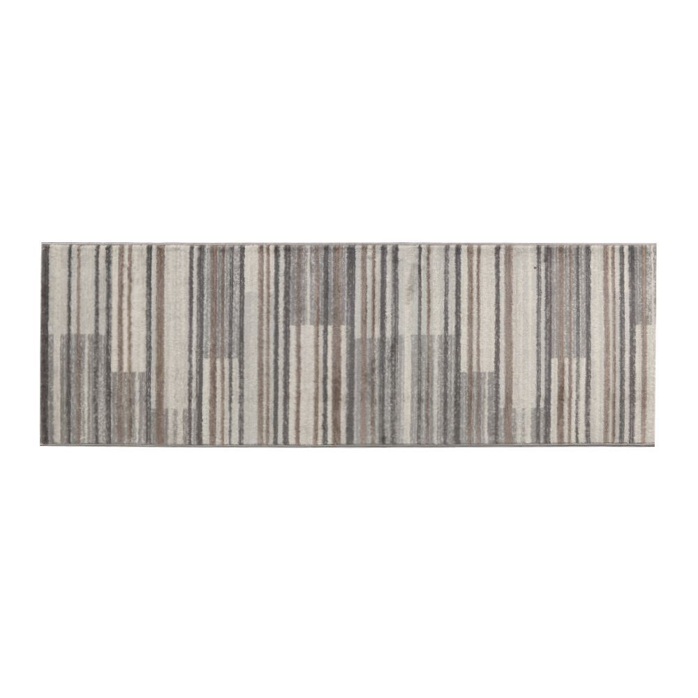 Tapete Para Quarto E Sala Nirvana 60X180 Cm Havan Casa - Cinza Bege