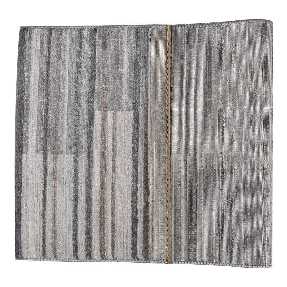 Tapete para Quarto e Sala 80Cmx1,50 m Nirvana Havan Casa - Cinza Listras