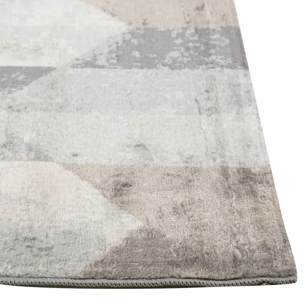 Tapete para Quarto e Sala 80Cmx1,50 m Nirvana Havan Casa - Cinza Geométrico