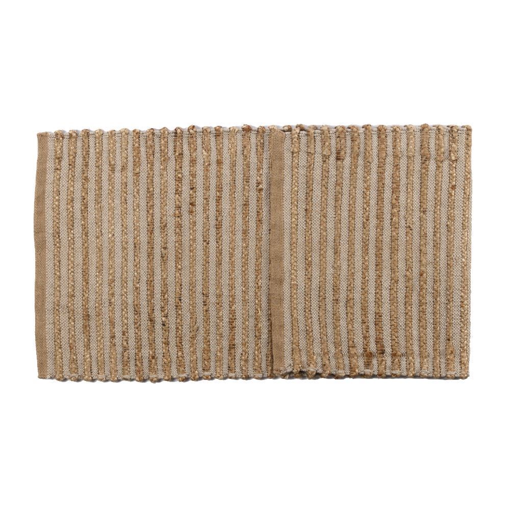 Tapete Para Quarto Ou Sala Noronha 60X150 Cm Havan Casa - Natural Trama