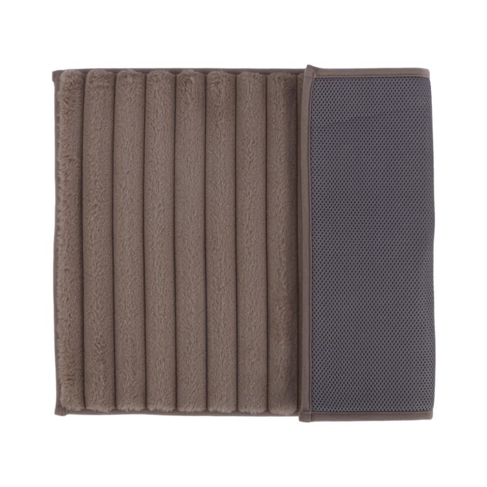 Tapete para Banheiro 40X60cm Mônaco Havan Casa - Taupe