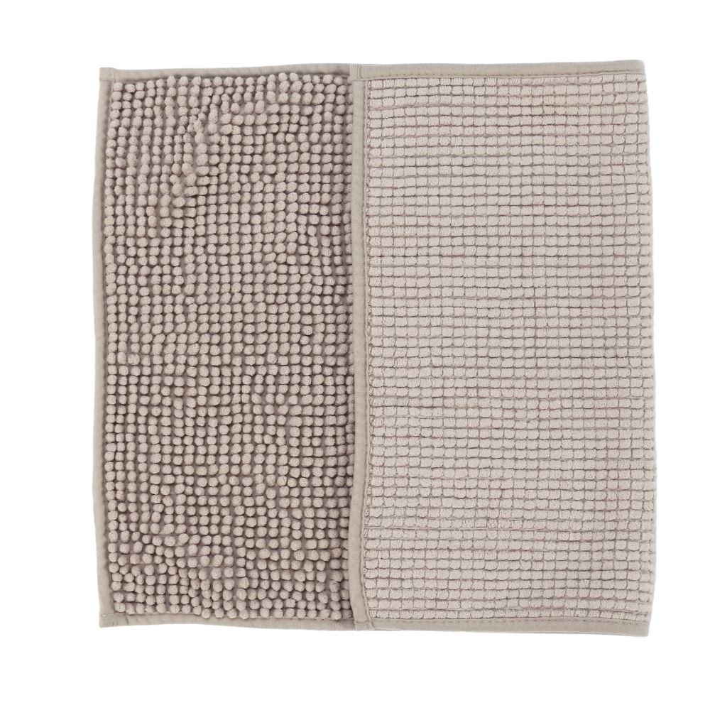 Tapete para Banheiro 45X70 cm Madri Havan Casa - Bege Escuro