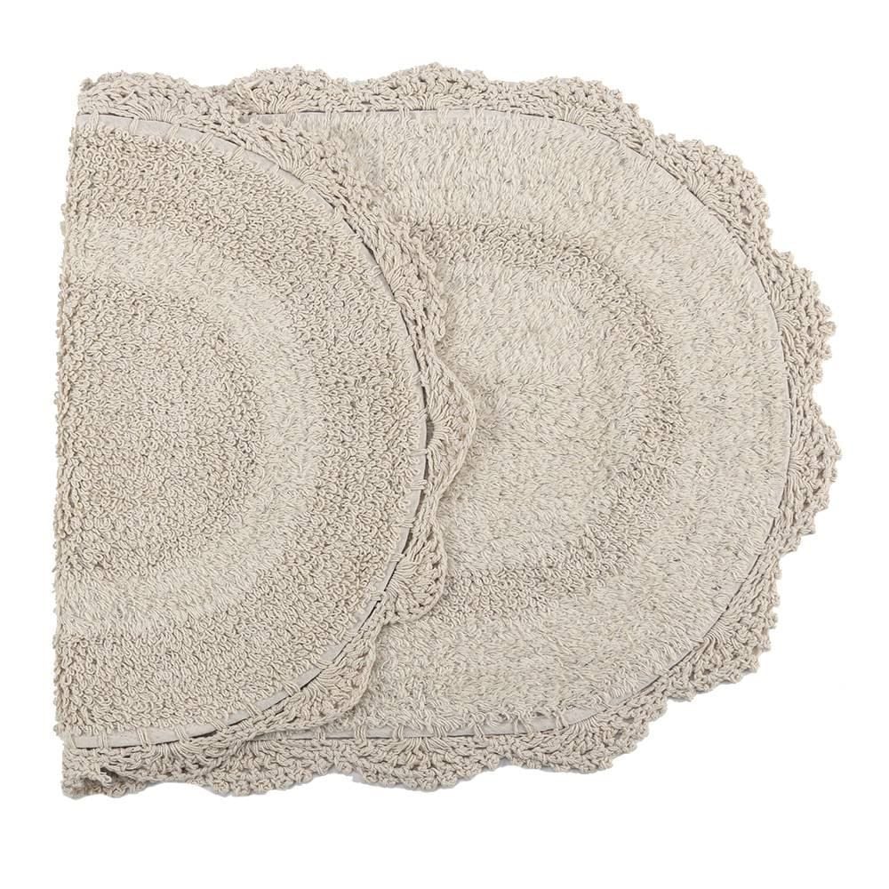 Tapete Para Banheiro 50X80 Cm Capri Havan Casa - Marfim