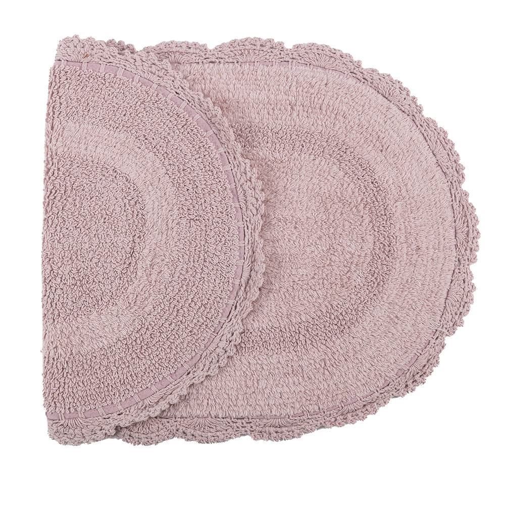 Tapete Para Banheiro 50X80 Cm Capri Havan Casa - Rosa