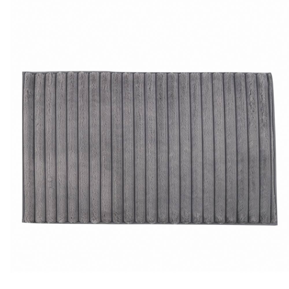 Tapete Para Banheiro 50X80 Cm Mônaco Havan Casa - Chumbo