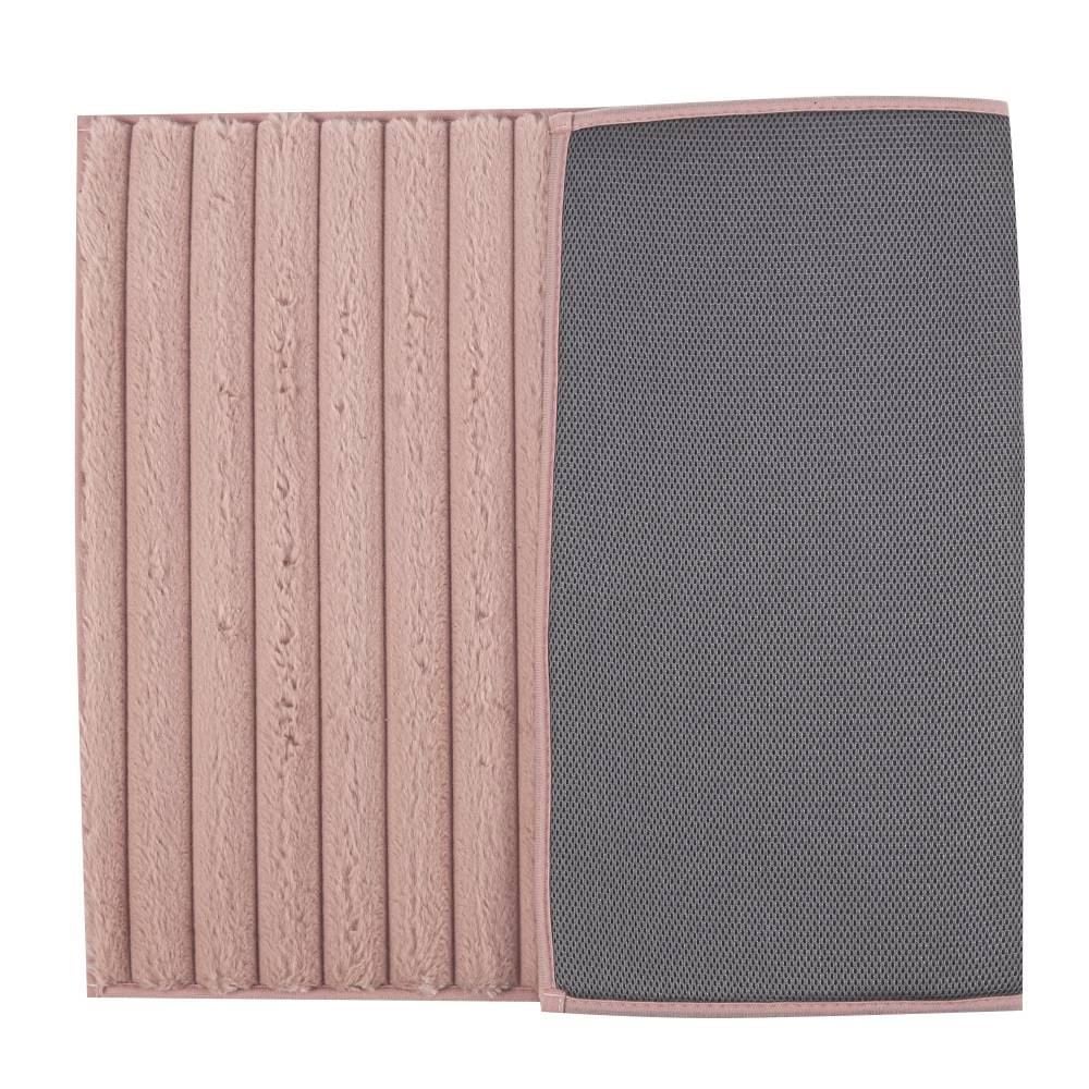 Tapete Para Banheiro 50X80 Cm Mônaco Havan Casa - Rose