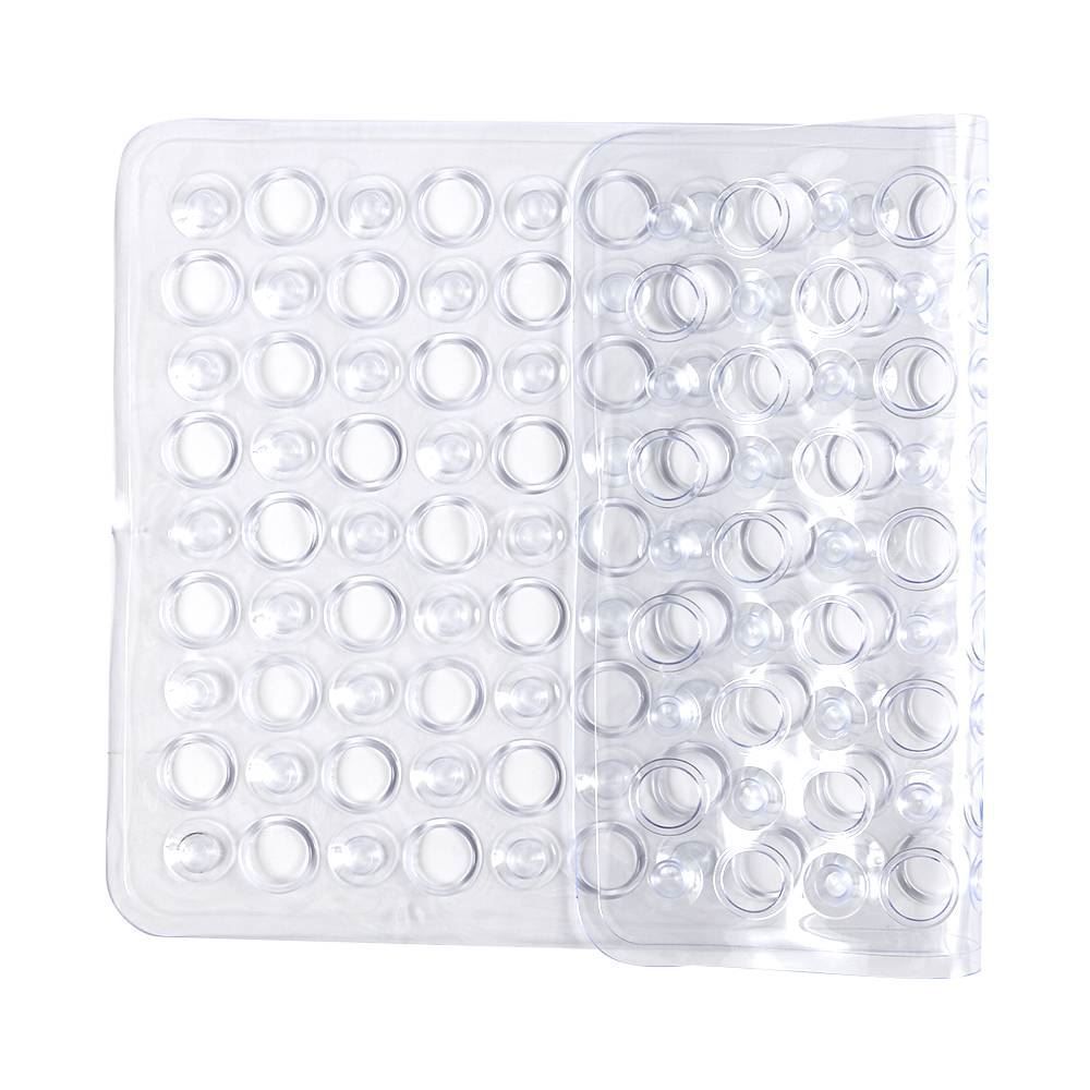 Tapete Para Banheiro Box 38X61 Cm Retangular Havan Casa - Transparente