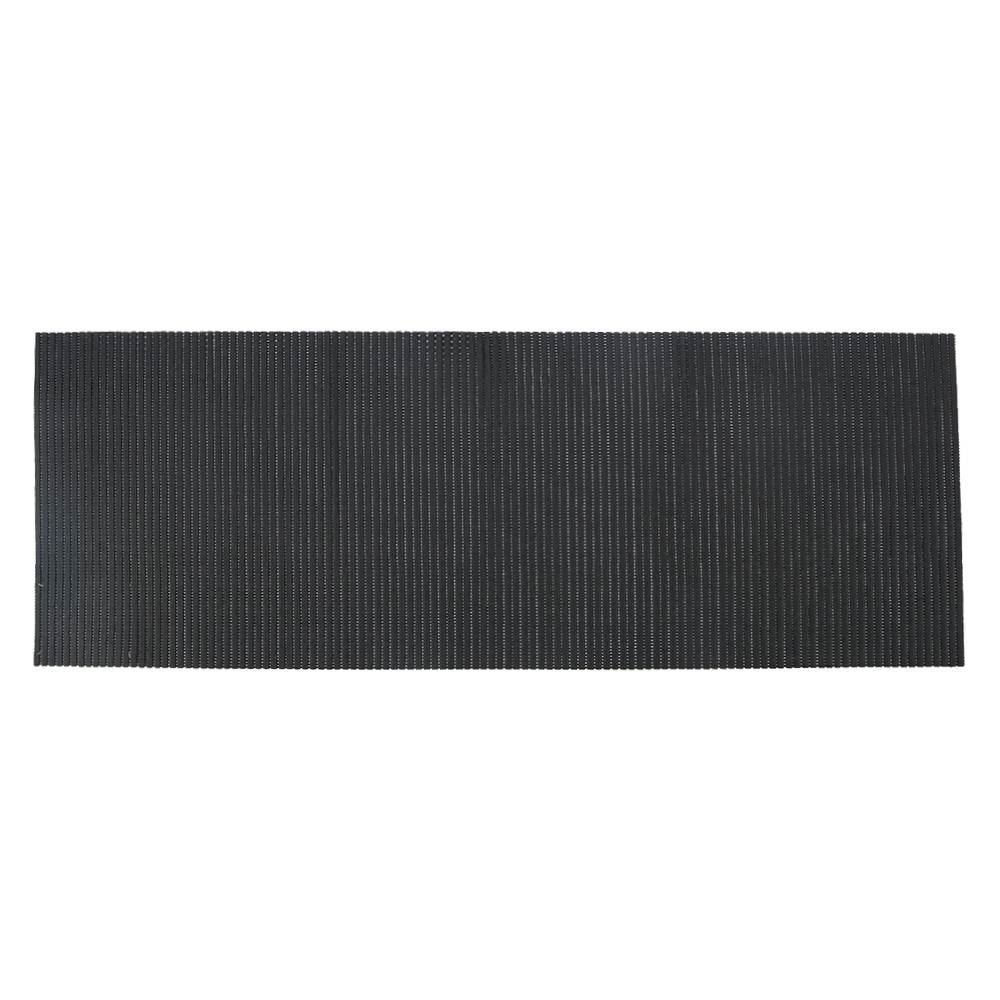 Tapete Para Cozinha 0,45X1,30M Pratik Havan Casa - Preto Liso