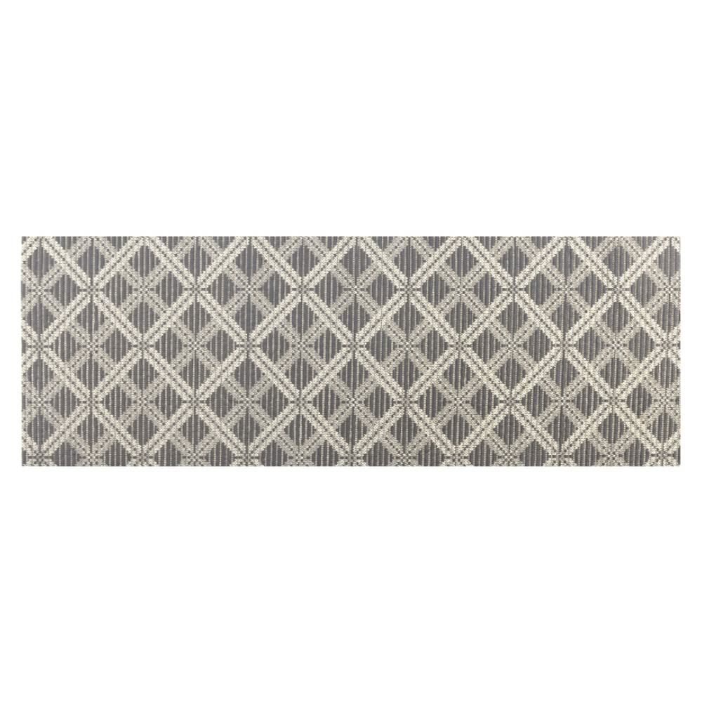 Tapete Para Cozinha 0,45X1,30M Pratik Havan Casa - Cinza Geo