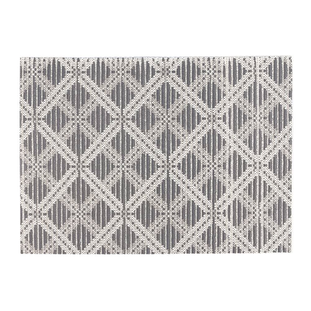 Tapete Para Cozinha 43X65 Cm Pratik Havan Casa - Cinza Geo