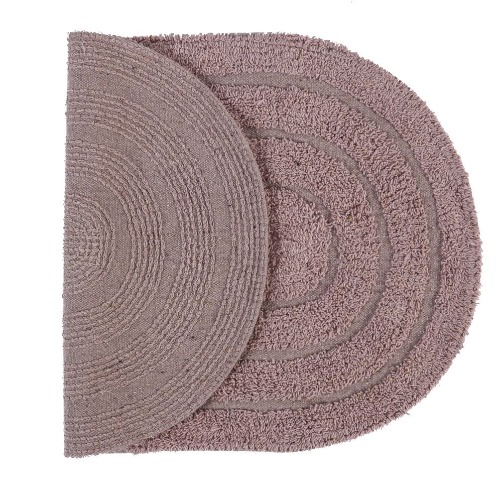 Tapete Para Quarta E Sala Chronos 40X60 Cm Havan Casa - Rosa Pálido 