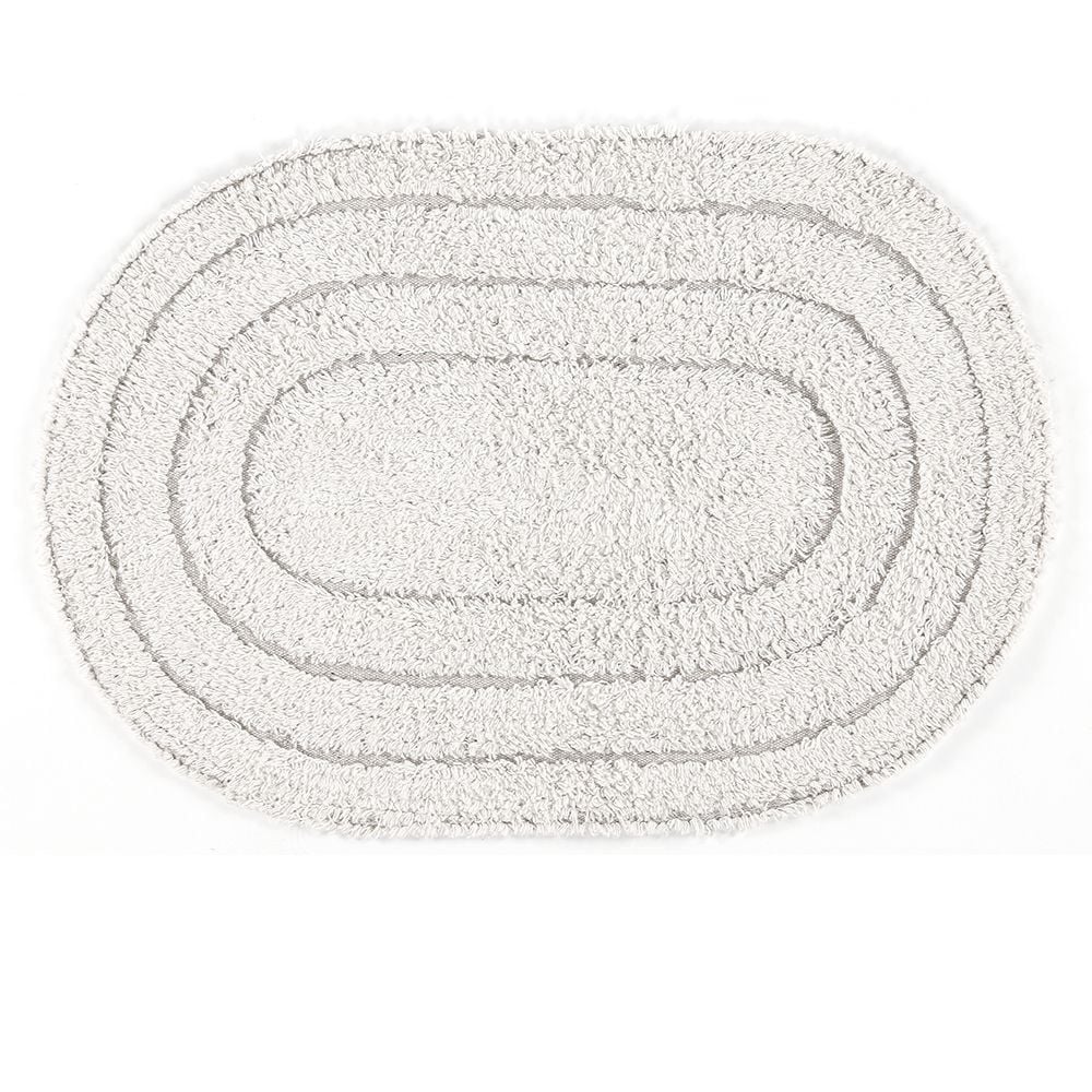 Tapete Para Quarta E Sala Chronos 40X60 Cm Havan Casa - Branco Neve