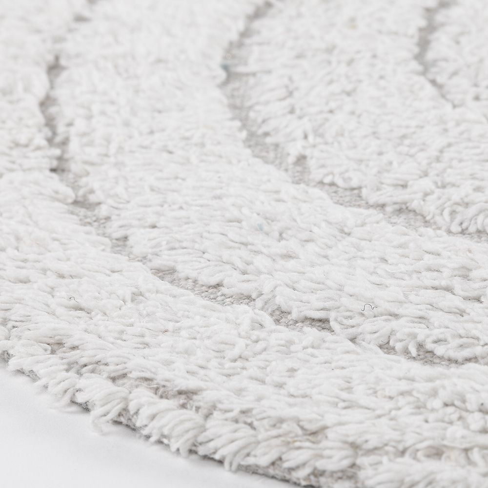 Tapete Para Quarta E Sala Chronos 40X60 Cm Havan Casa - Branco Neve