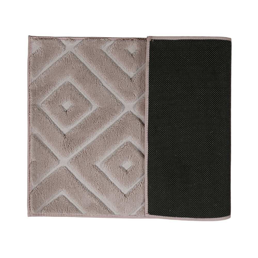 Tapete para Quarto e Sala 60Cmx100m Milano Havan Casa - Bege Losango