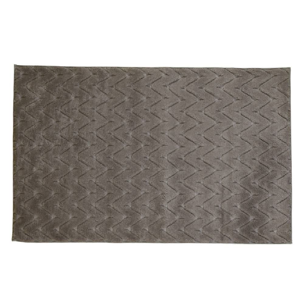 Tapete para Quarto e Sala 80Cmx1,50 m Milano Havan Casa - Cinza Chevron