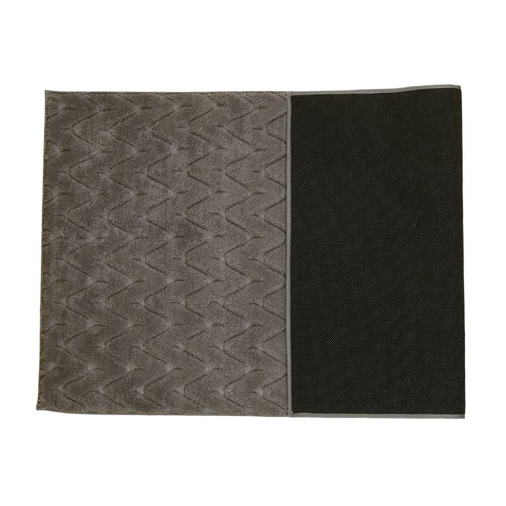 Tapete para Quarto e Sala 80Cmx1,50 m Milano Havan Casa - Cinza Chevron